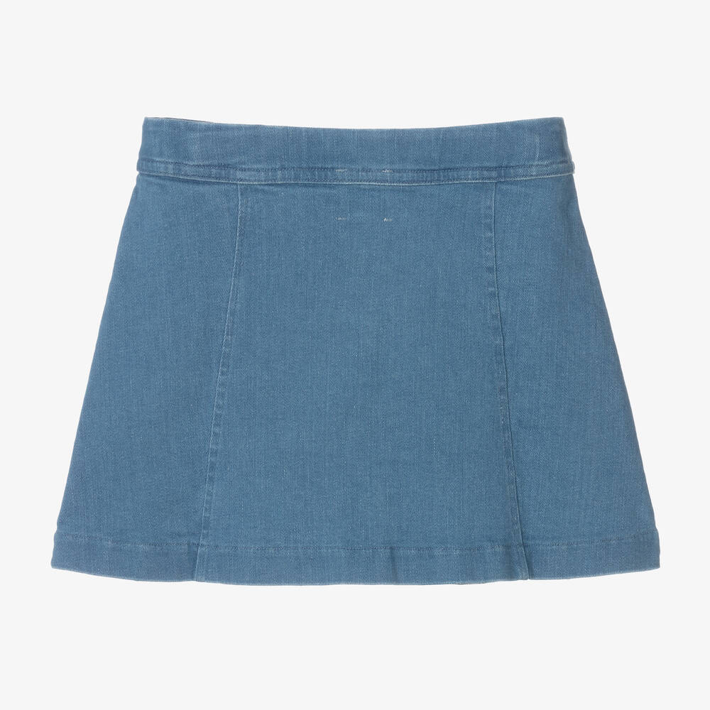 Joyday-Голубая джинсовая юбка из хлопка | Childrensalon Outlet