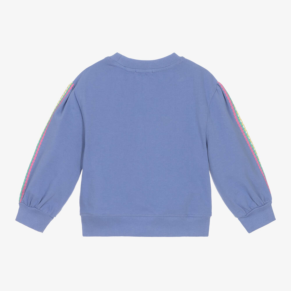 Joyday-سويتشيرت قطن لون أزرق للبنات | Childrensalon Outlet