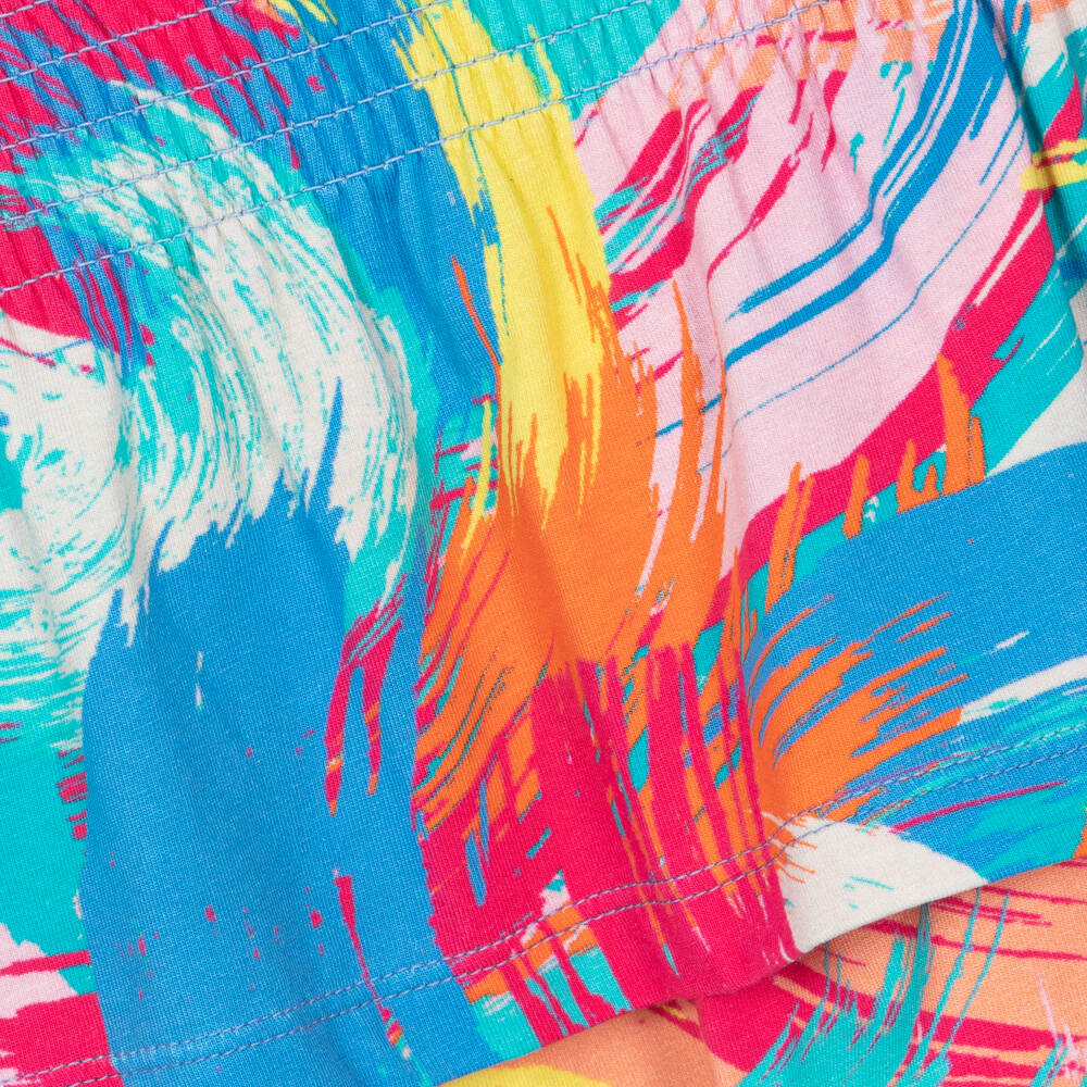 Joyday-Girls Blush Cotton Artful Skirt Ensemble | Childrensalon Outlet