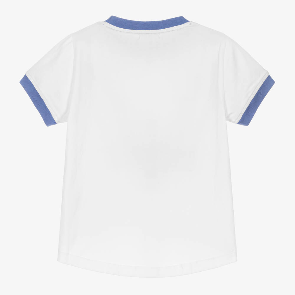 Joyday-تيشيرت قطن لون أبيض | Childrensalon Outlet