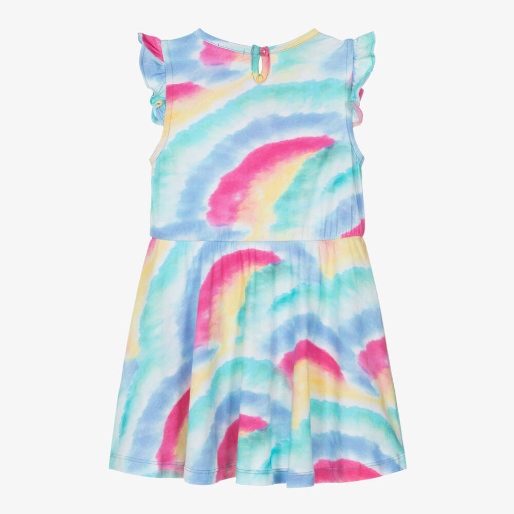 Joyday-فستان جيرسي ناعم بألوان قوس قزح للبنات | Childrensalon Outlet