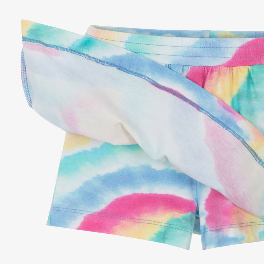 Joyday-Girls Cotton Jersey Rainbow Skort | Childrensalon Outlet