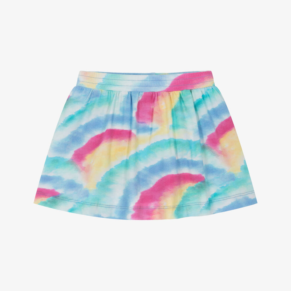 Joyday-Girls Cotton Jersey Rainbow Skort | Childrensalon Outlet