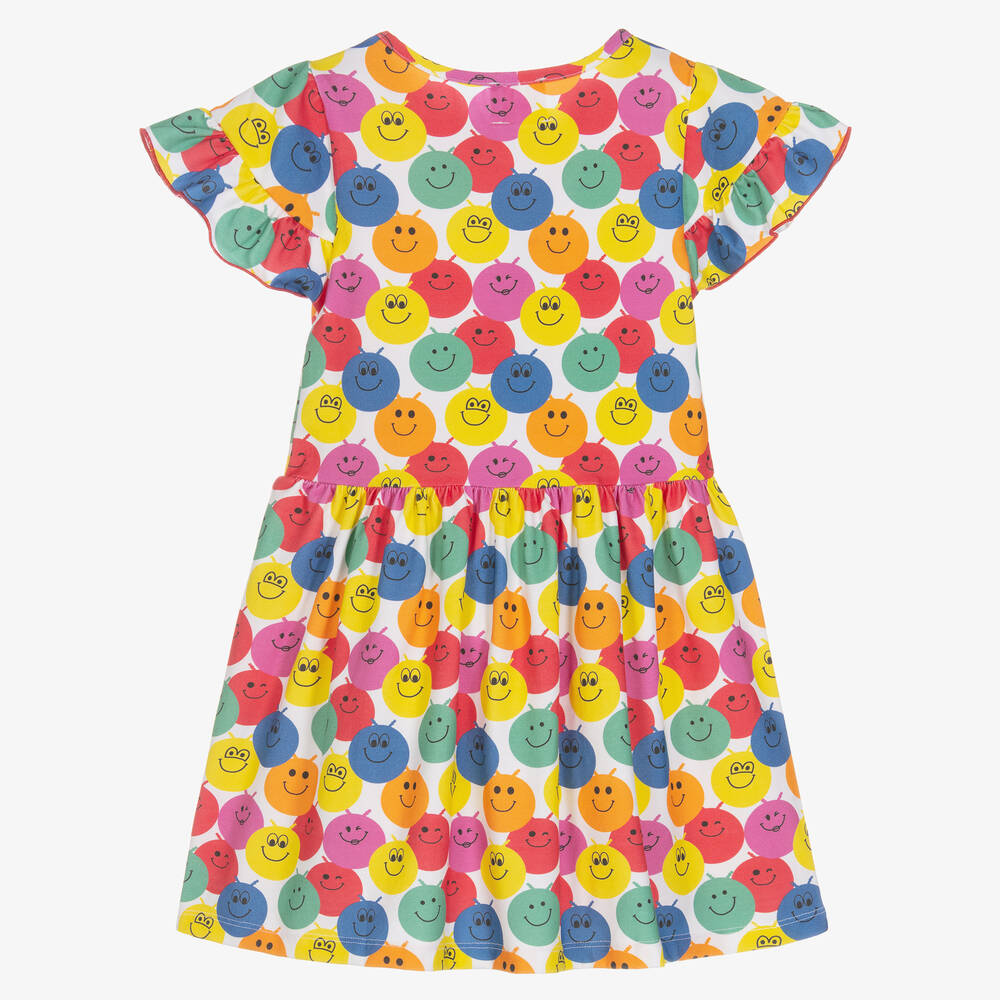 Joyday-Girls Cotton Smiling Faces Dress | Childrensalon Outlet