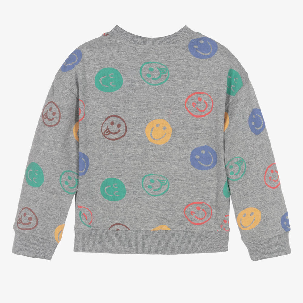 Joyday-سويتشيرت قطن لون رمادي مونس | Childrensalon Outlet