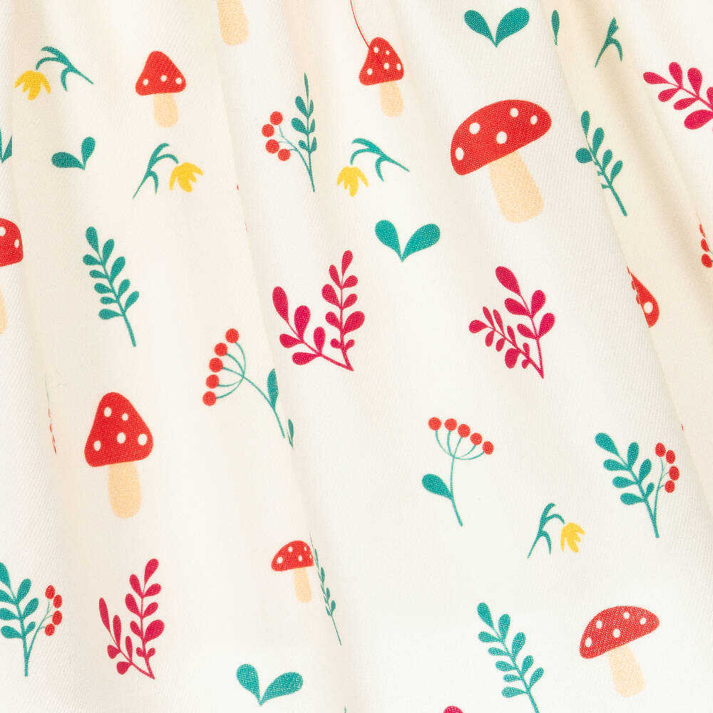 Joyday-فستان قطن تويل لون عاجي | Childrensalon Outlet