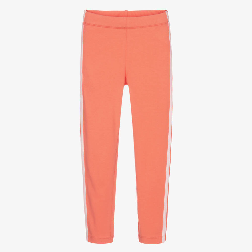 Joyday - Legging orange en jersey de coton fille | Childrensalon