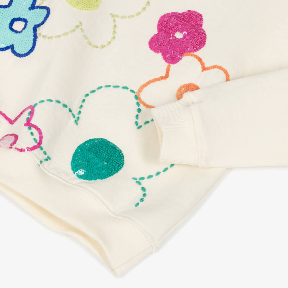 Joyday-Girls Pink Floral Cotton Leggings Set | Childrensalon Outlet