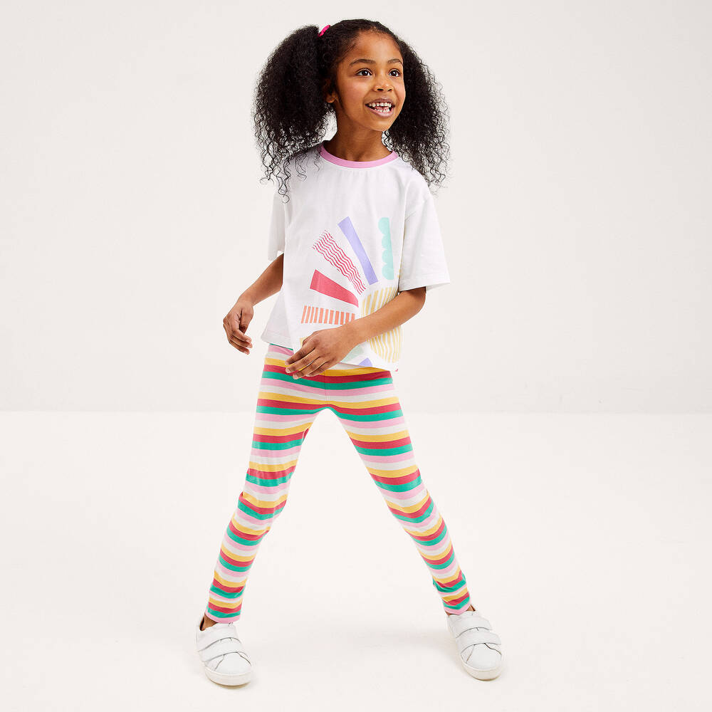 Girls cotton leggings on sale
