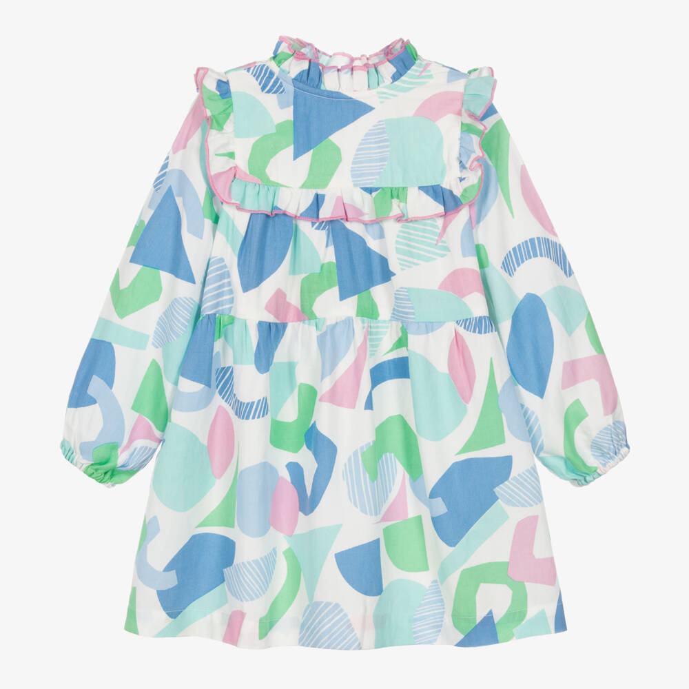 Joyday-Girls Twill Viscose Print Dress | Childrensalon Outlet