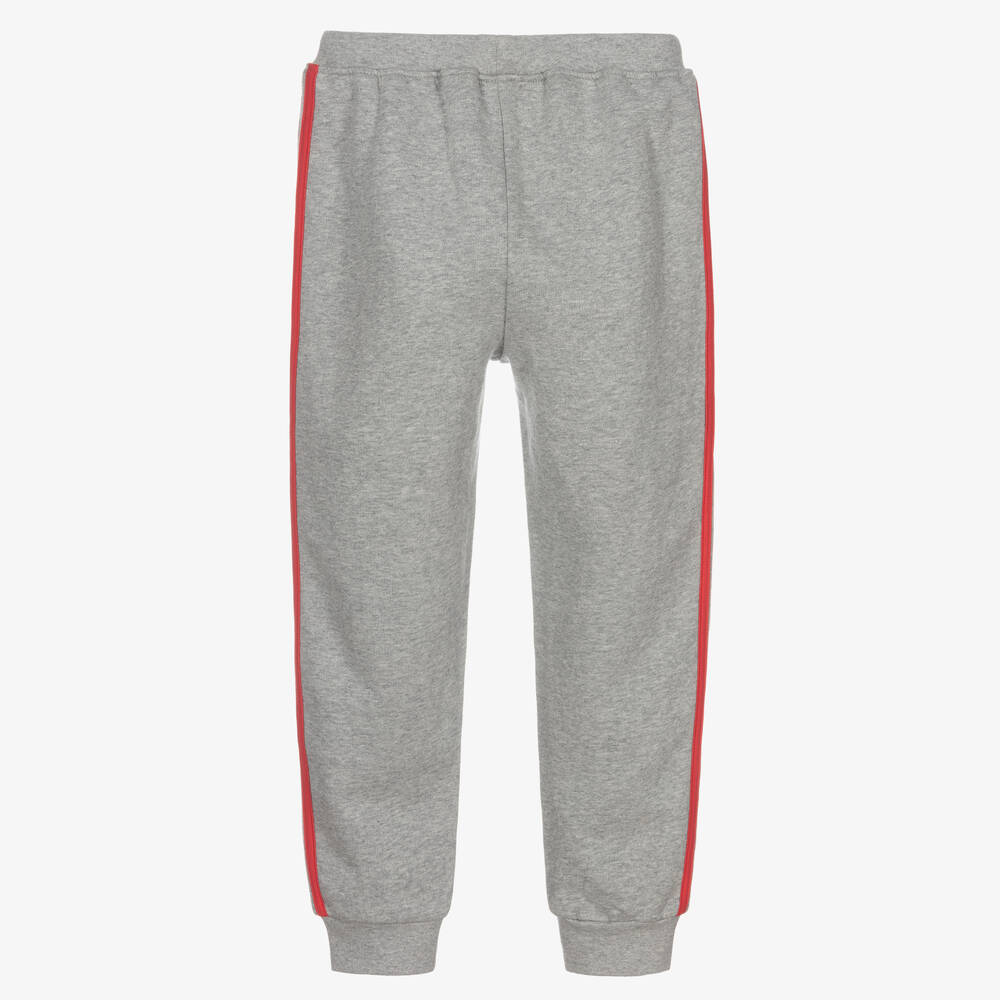 Joyday-Grey Cotton Jersey Joggers | Childrensalon Outlet