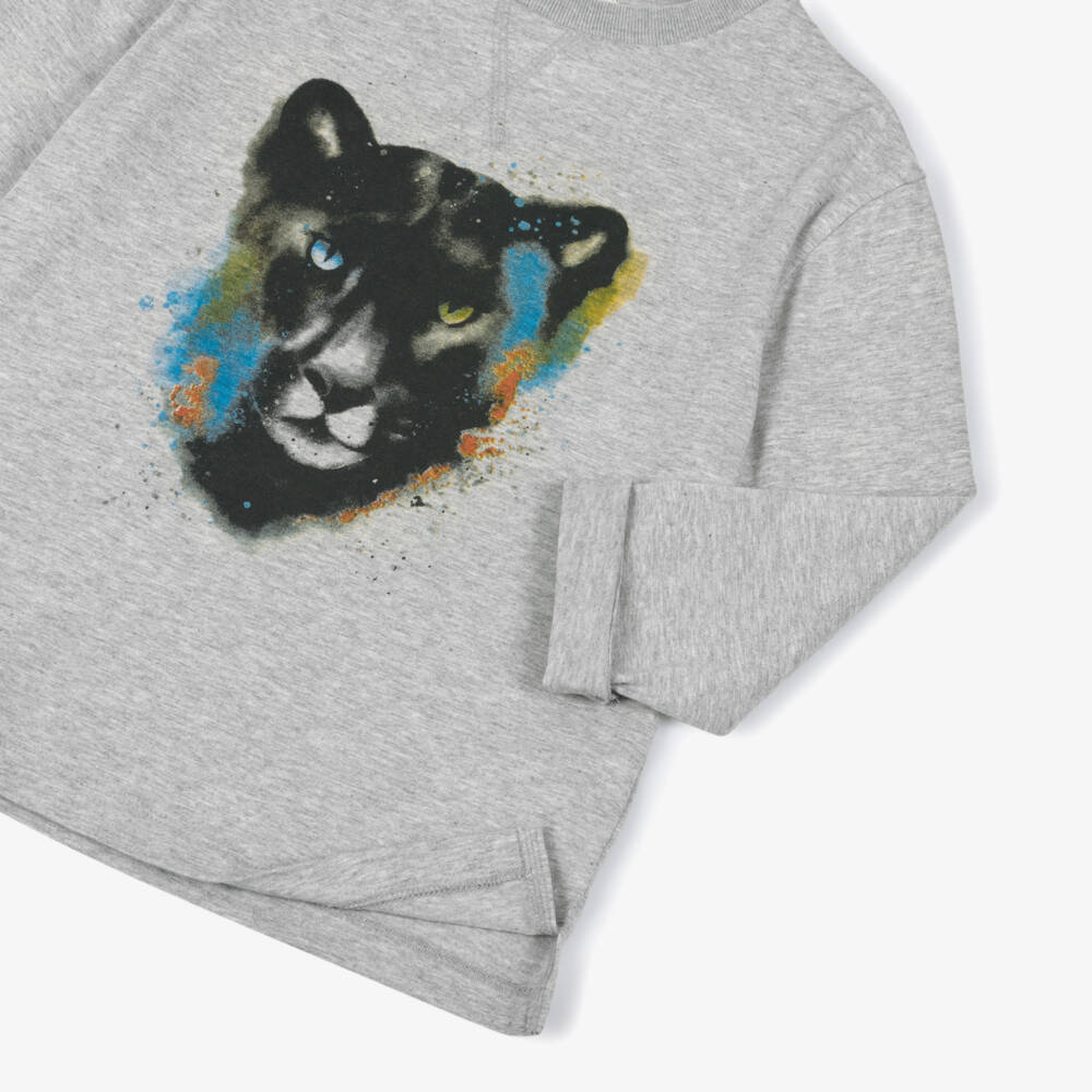 Joyday-Grey Panther Top | Childrensalon Outlet