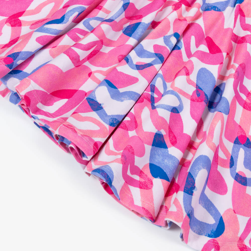 Joyday-Heart Print Jersey Dress | Childrensalon Outlet