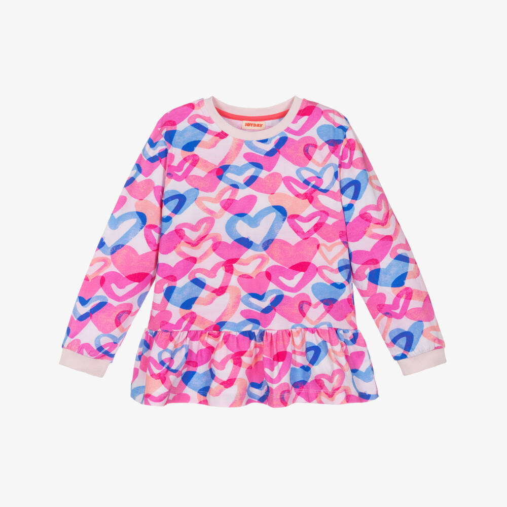 Joyday-Heart Print Top | Childrensalon Outlet