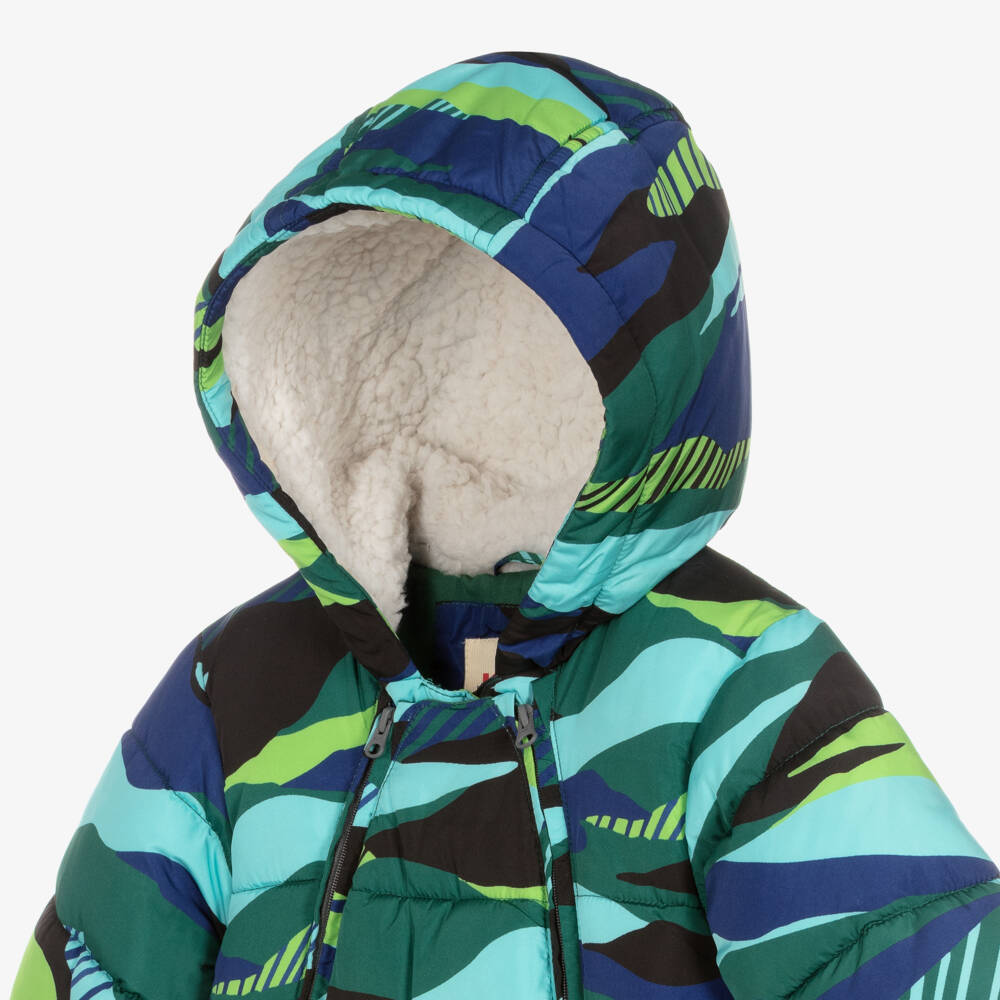 Joyday-Infant Boys Camouflage Puffer Suit | Childrensalon Outlet