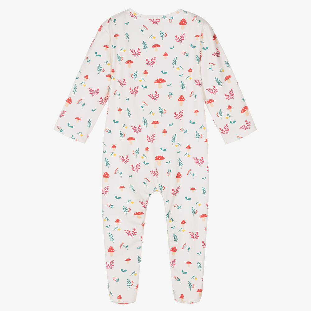 Joyday-Кремовый комбинезон из хлопка с лесным принтом | Childrensalon Outlet