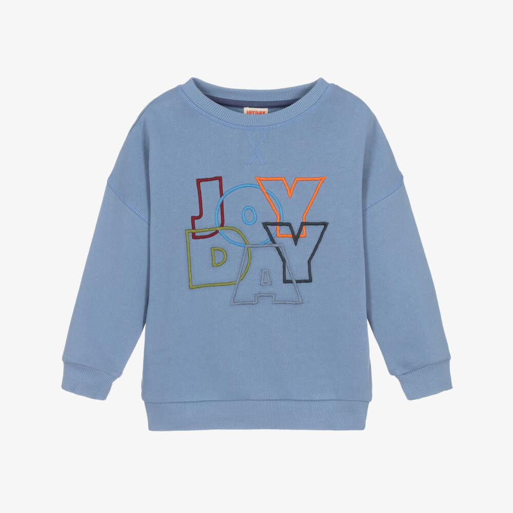 Joyday-Joyday Blue Sweatshirt | Childrensalon Outlet