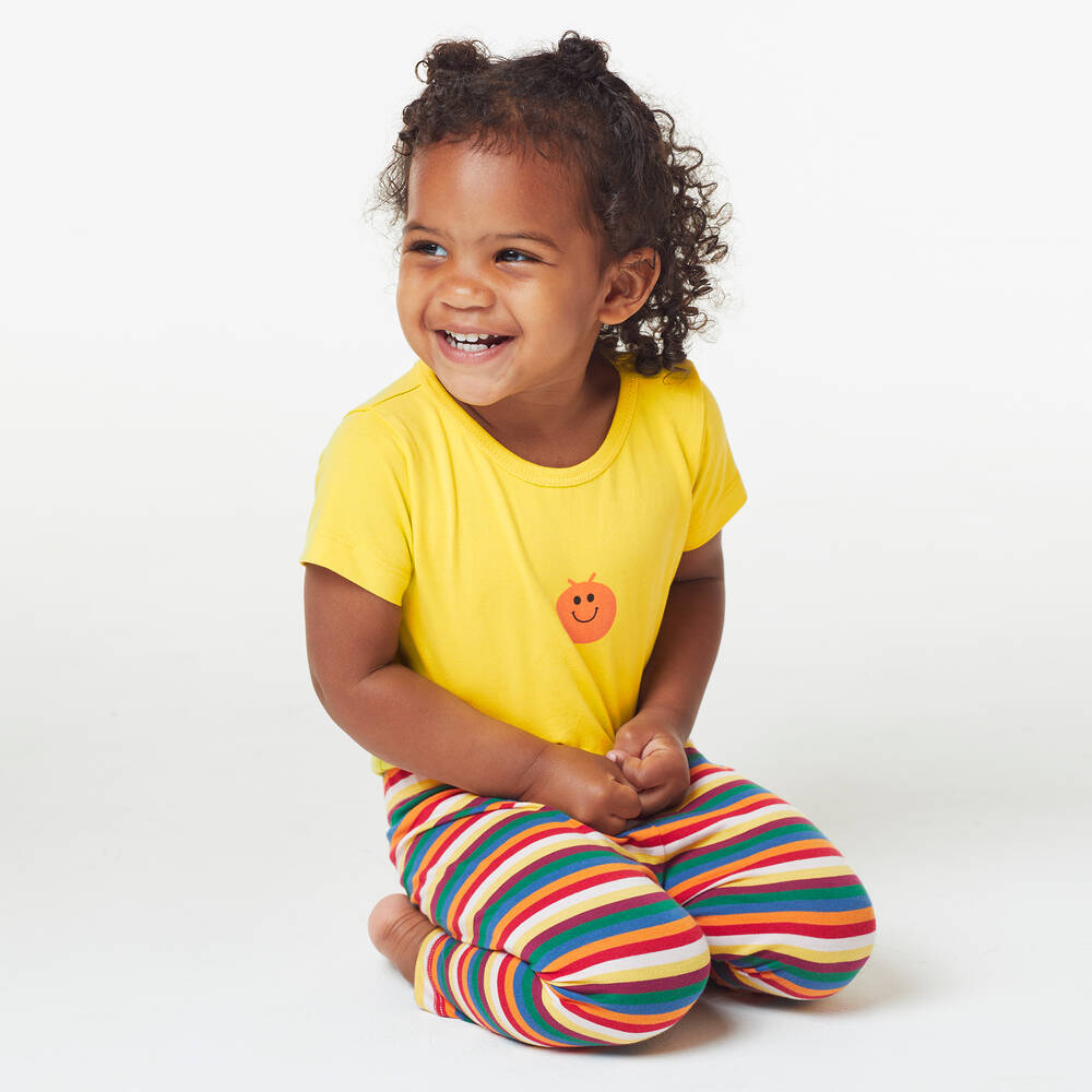 Yellow best sale infant leggings