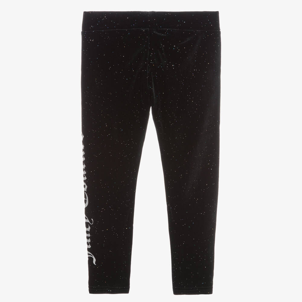 Black top glitter leggings