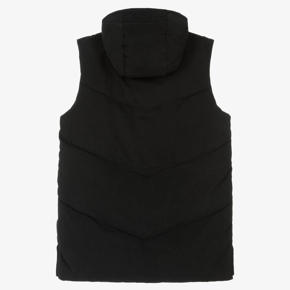 Juicy Couture - Girls Black Padded Gilet | Childrensalon Outlet