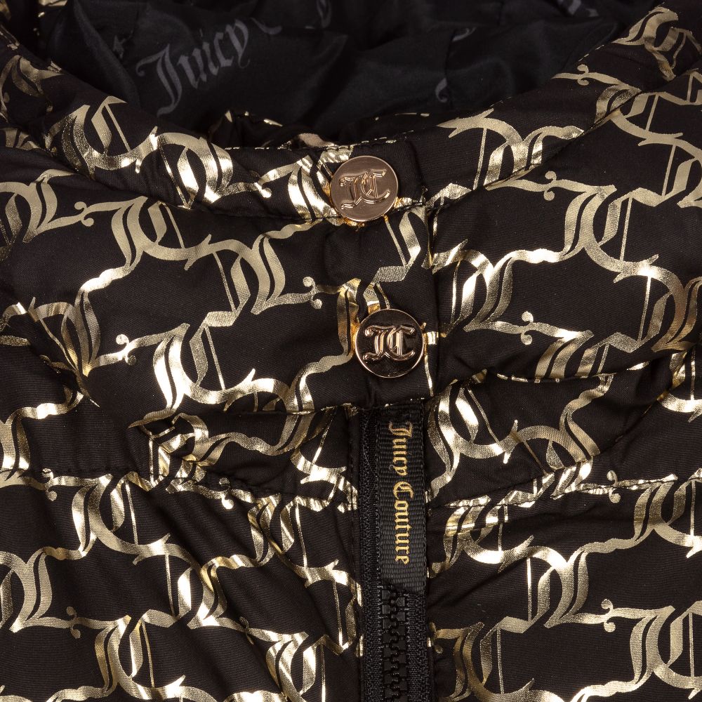 Juicy Couture Girls Black Padded Jacket