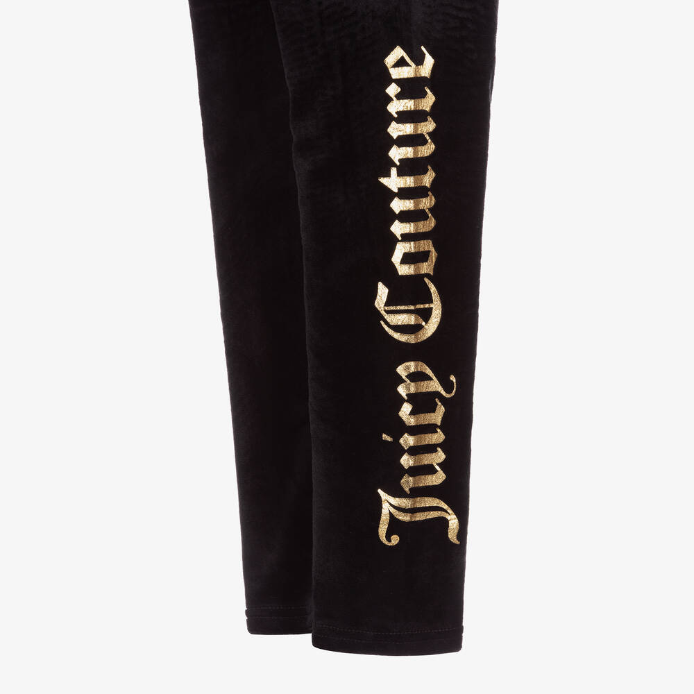 Girls velour leggings top
