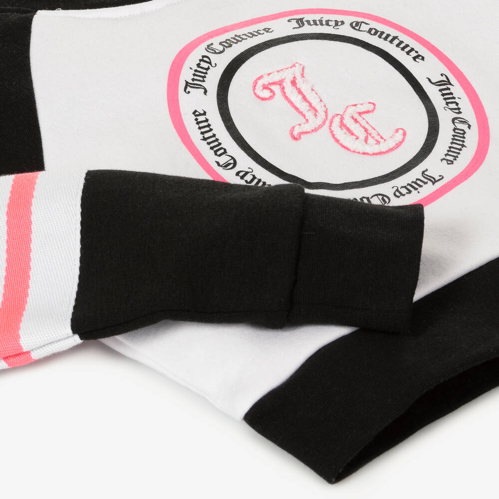 Pink black and white sweatshirt outlet