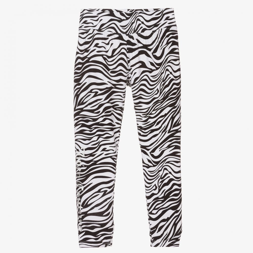Girls zebra new arrivals print leggings