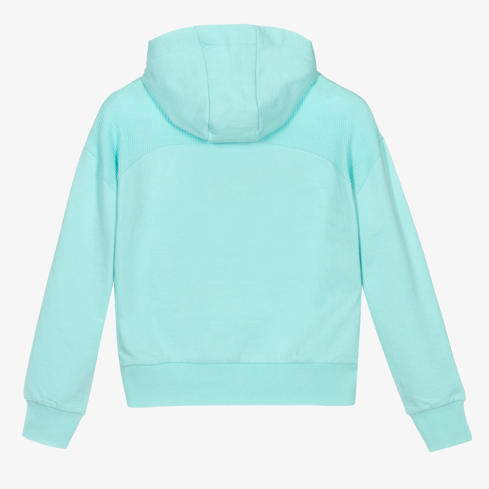 Juicy Couture Girls Blue Cotton Hoodie