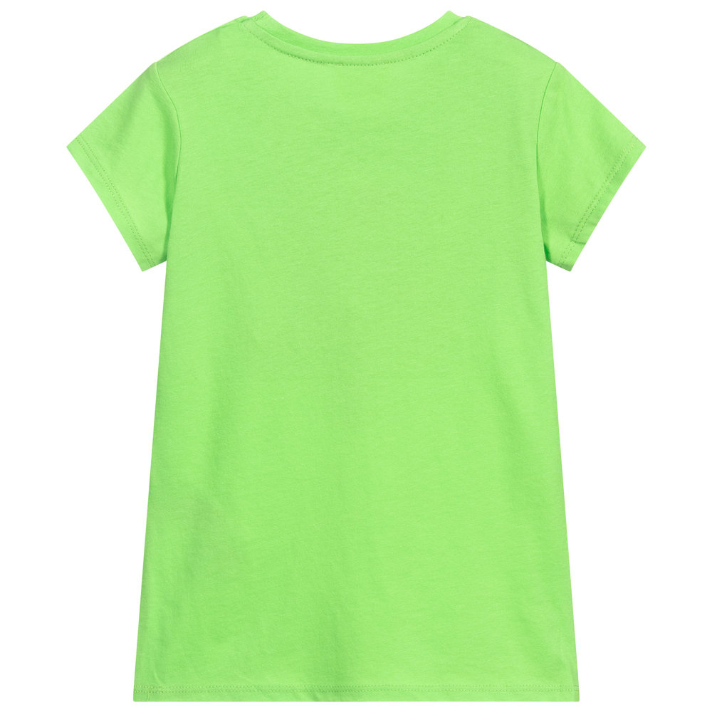 Juicy Couture Girls Green Logo T Shirt