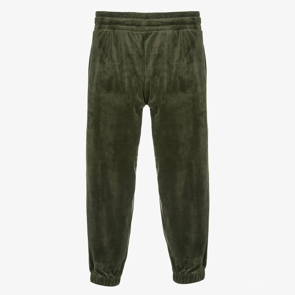 Green hotsell velour joggers