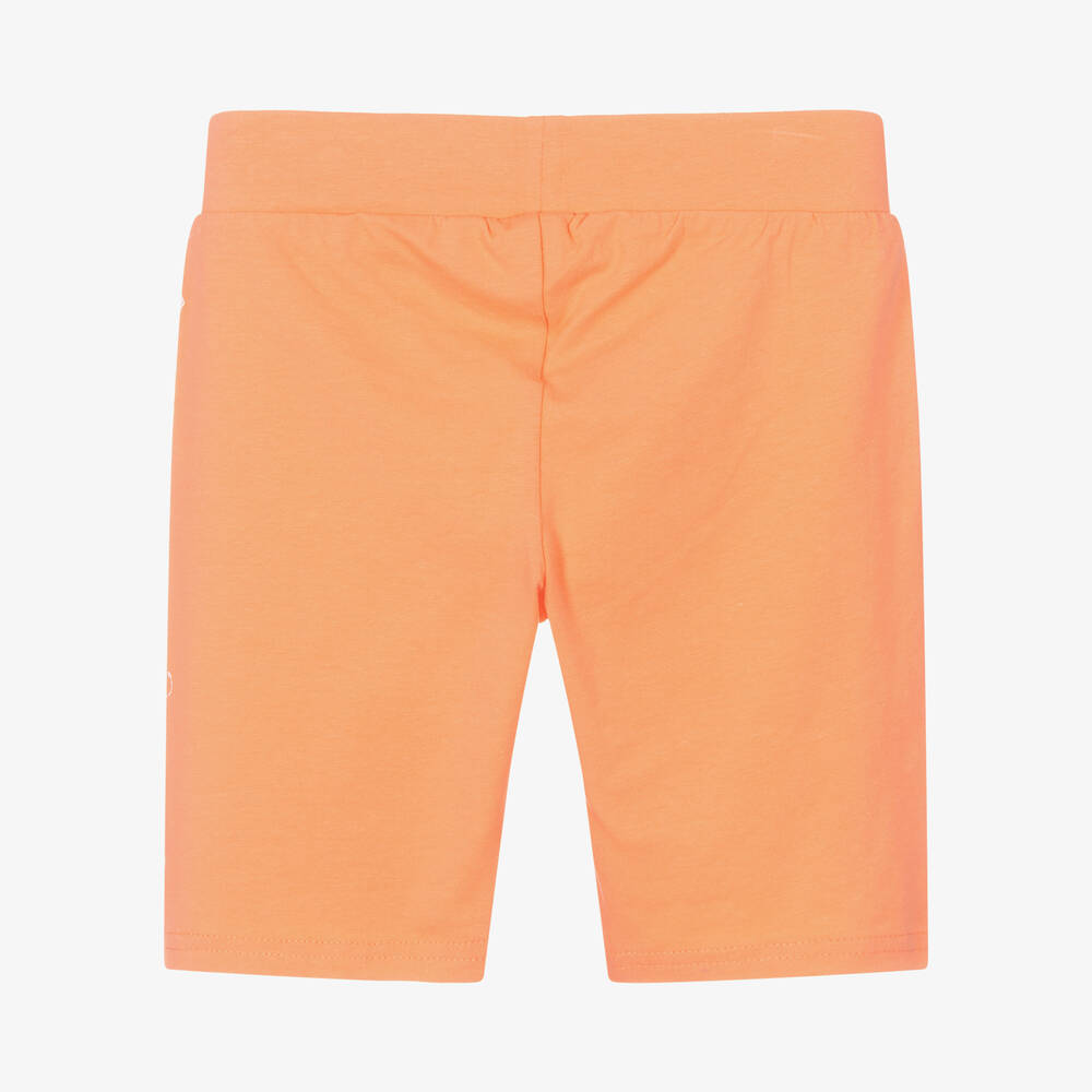 Juicy Couture-Girls Orange Cotton Shorts | Childrensalon Outlet