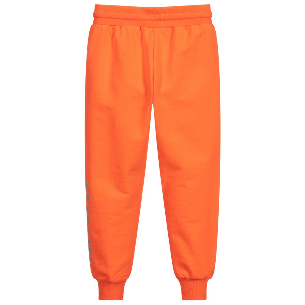 Juicy Couture - Girls Orange Logo Joggers | Childrensalon Outlet
