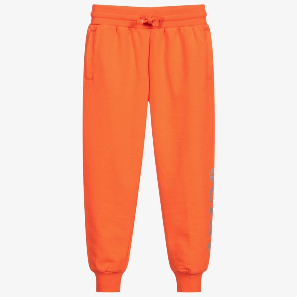 Juicy Couture-Girls Orange Logo Joggers | Childrensalon Outlet