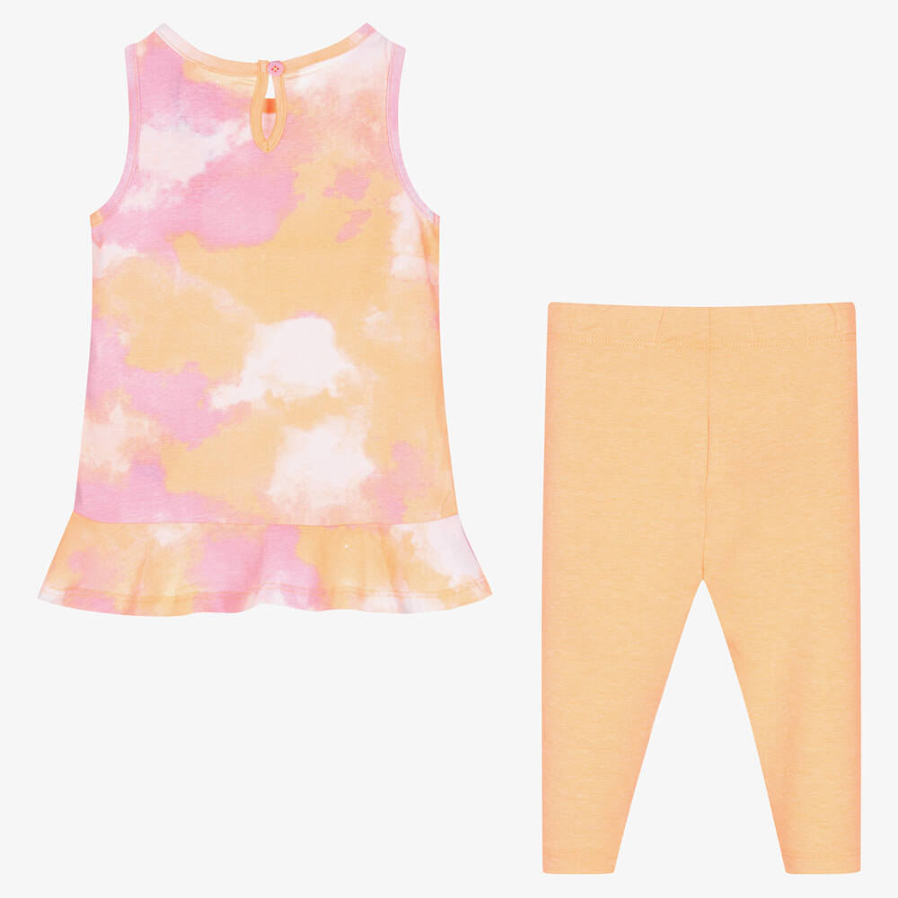 جوسي كوتور-Girls Orange Top & Leggings Set | Childrensalon Outlet