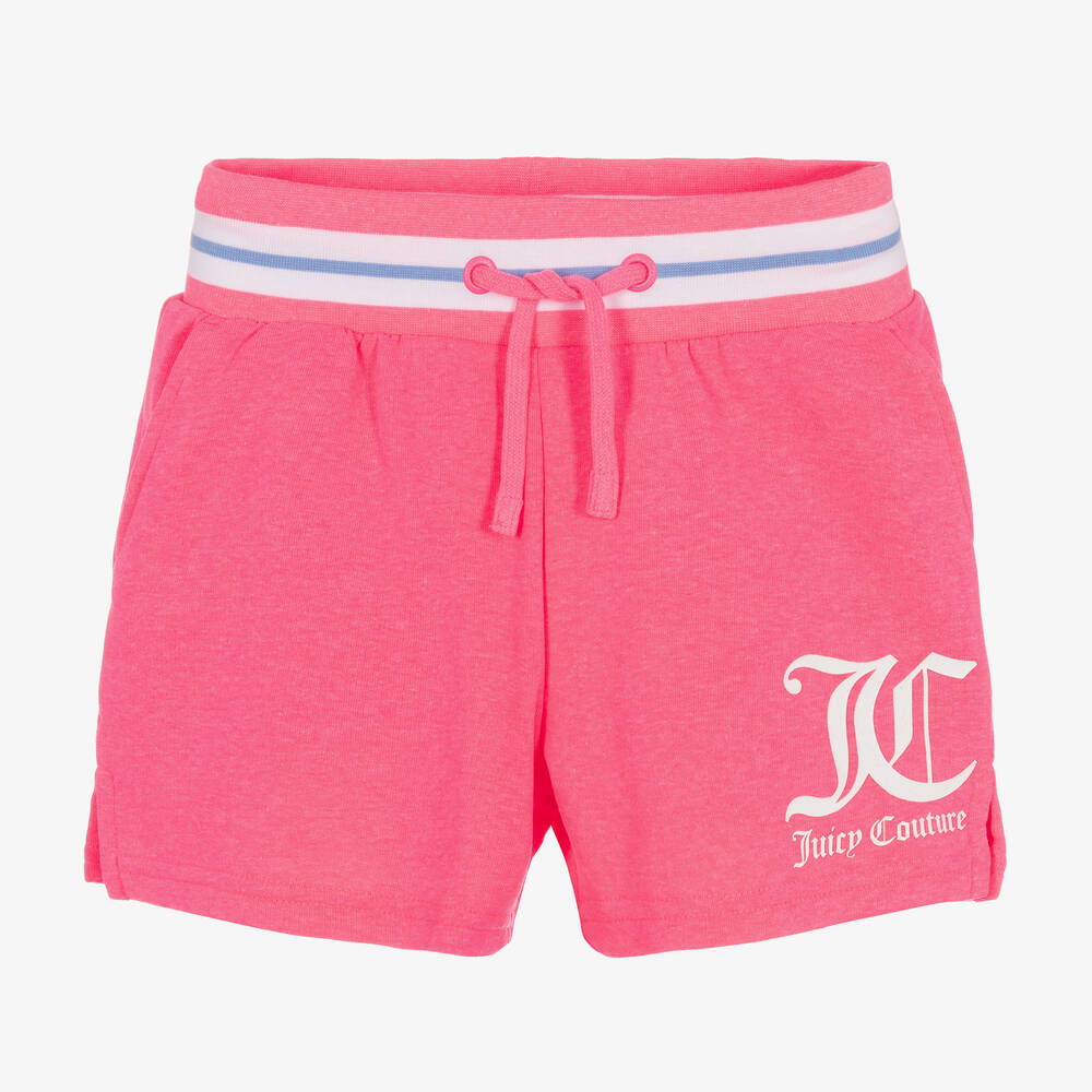 Pink logo shorts outlet