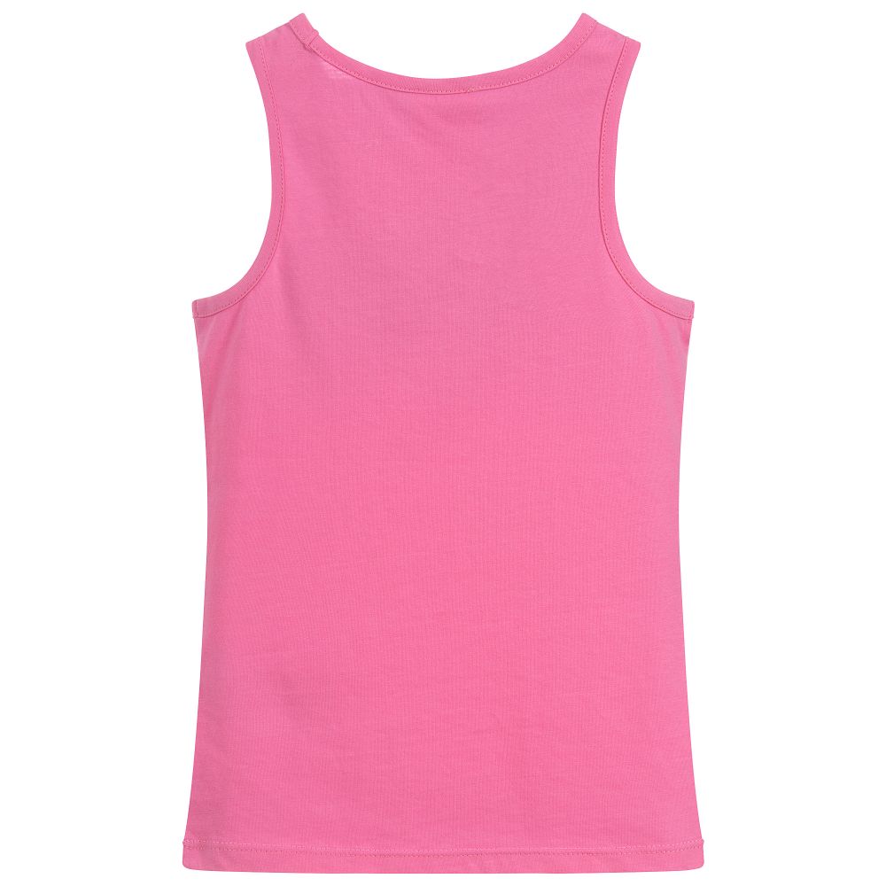 Juicy Couture Girls Pink Cotton Vest Top Childrensalon Outlet