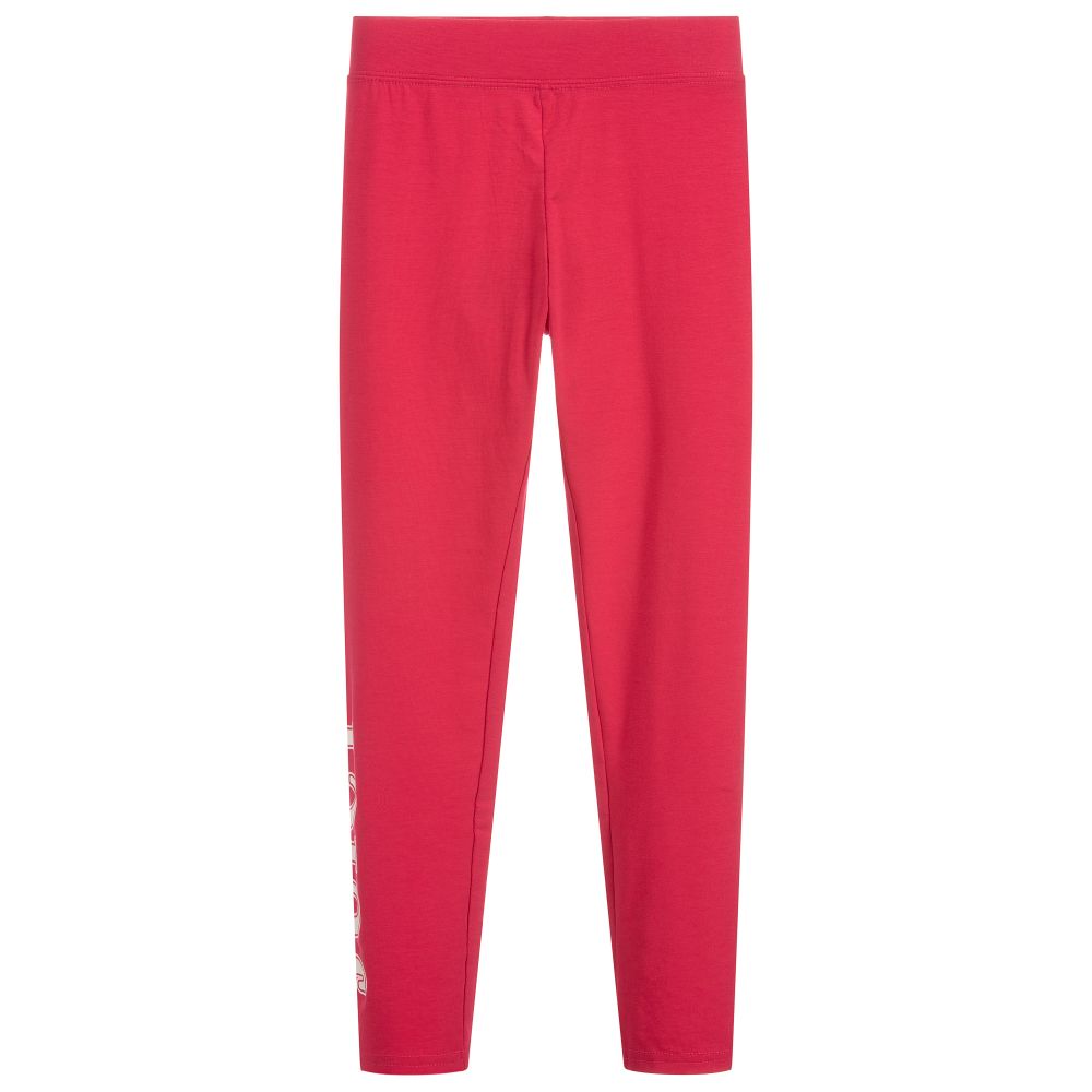 Juicy Couture-Girls Pink Leggings | Childrensalon Outlet