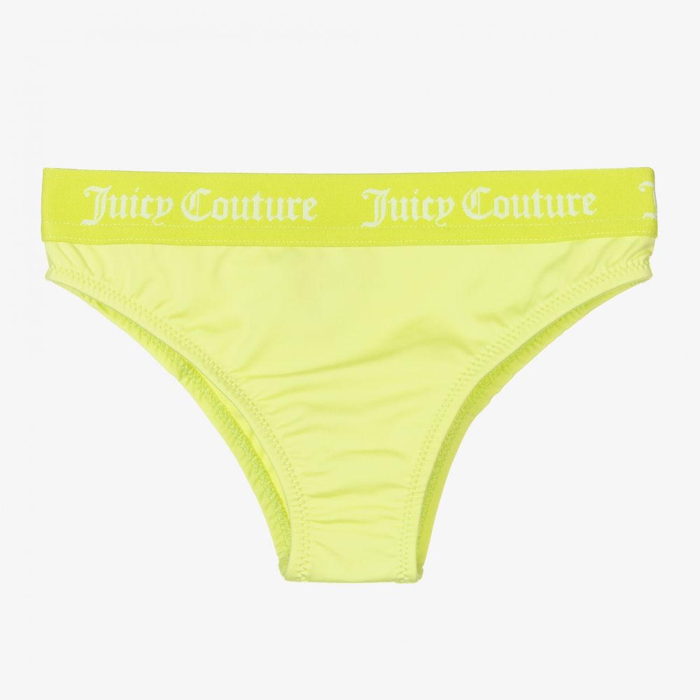 Juicy Couture-Green Logo Bikini Bottoms | Childrensalon Outlet