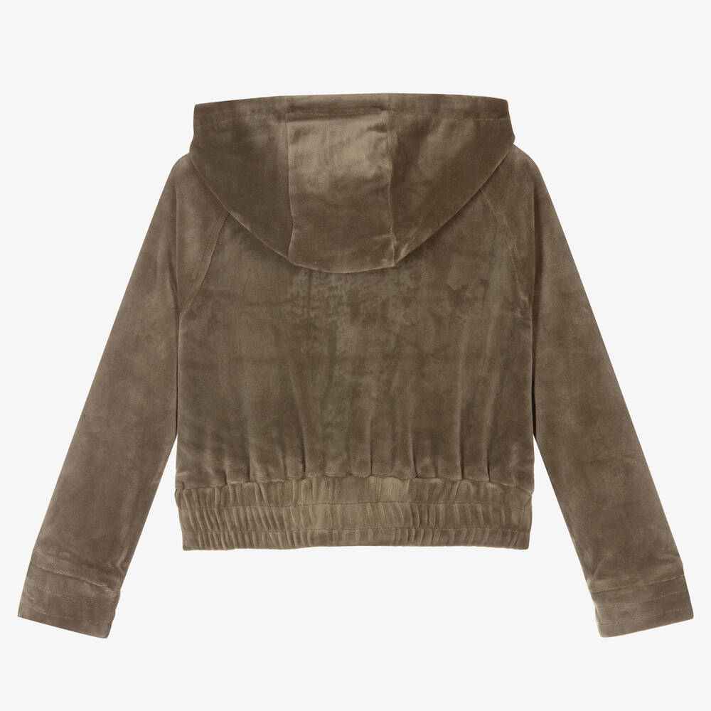 Juicy couture zip up velour hoodie outlet