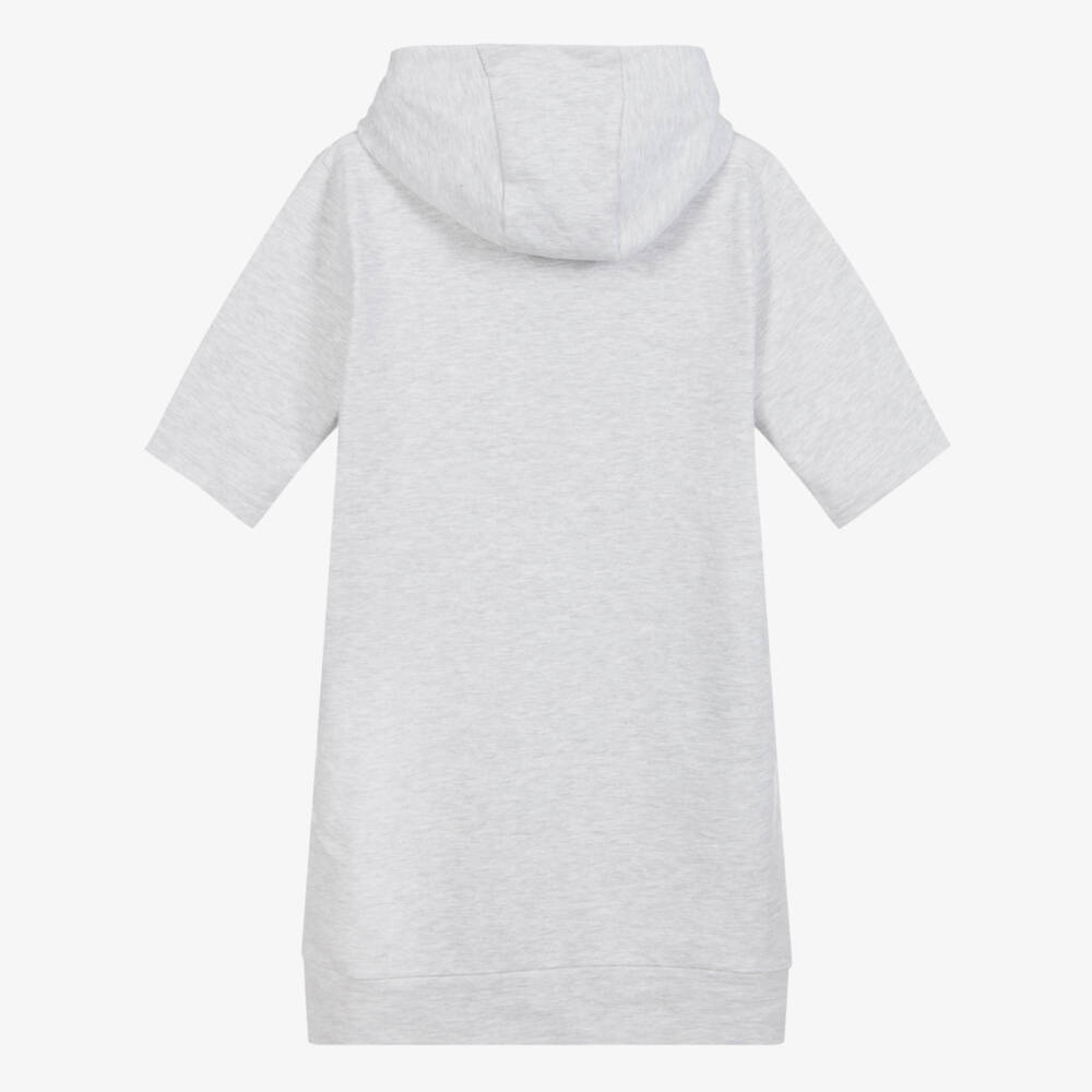 Juicy Couture-Grey Hooded Jersey Dress | Childrensalon Outlet