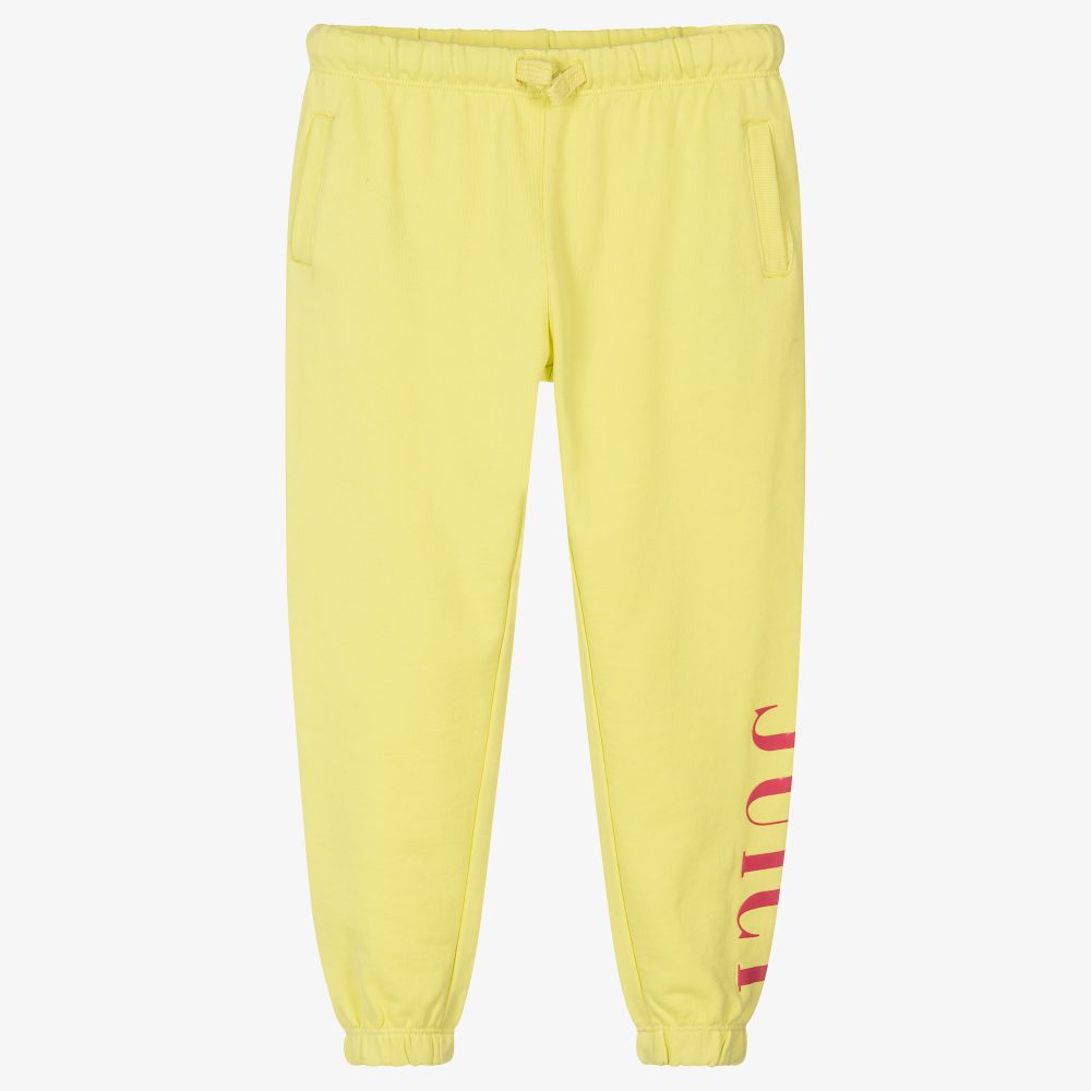 Juicy Couture - Lime Green Cotton Joggers | Childrensalon