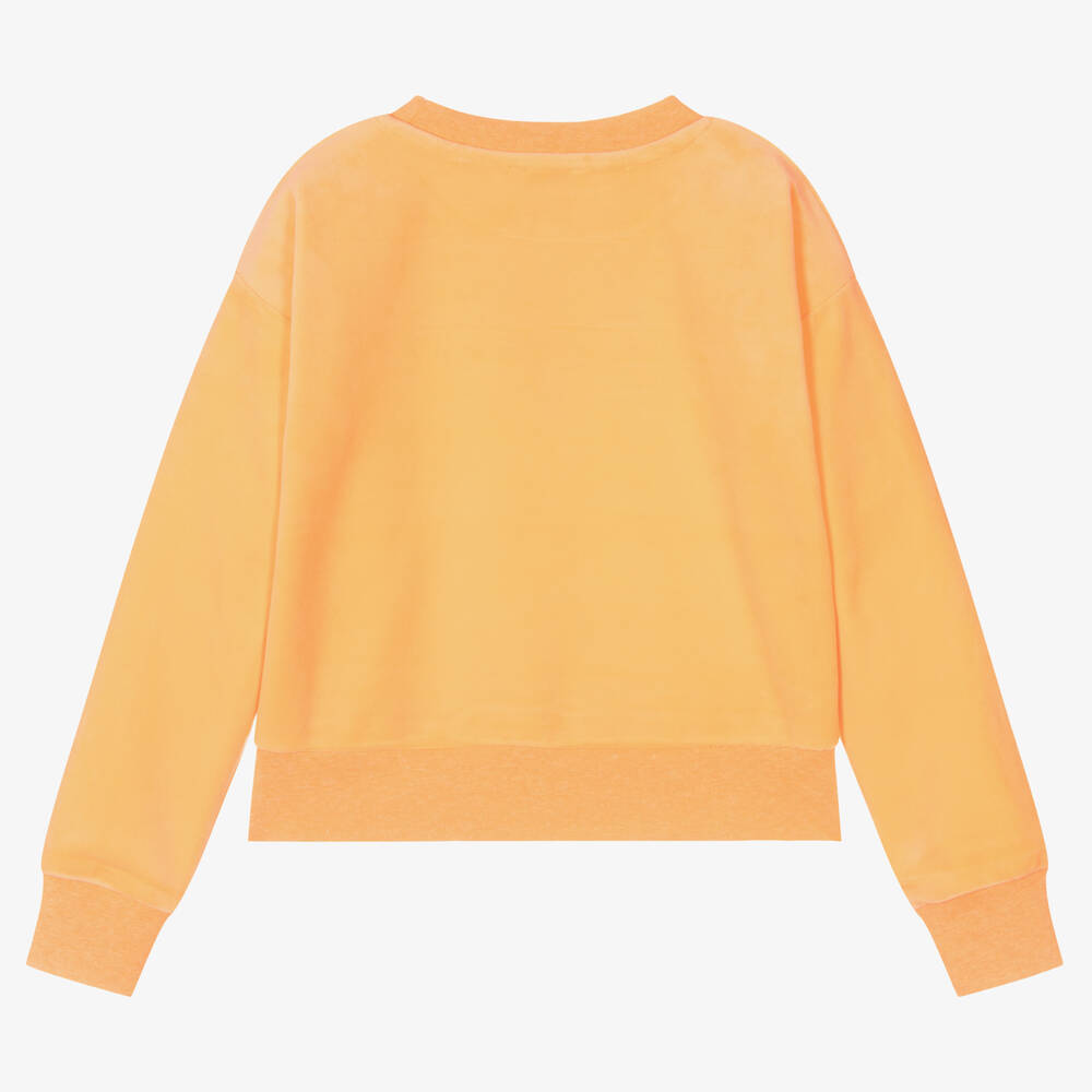 Pastel orange sweatshirt shop
