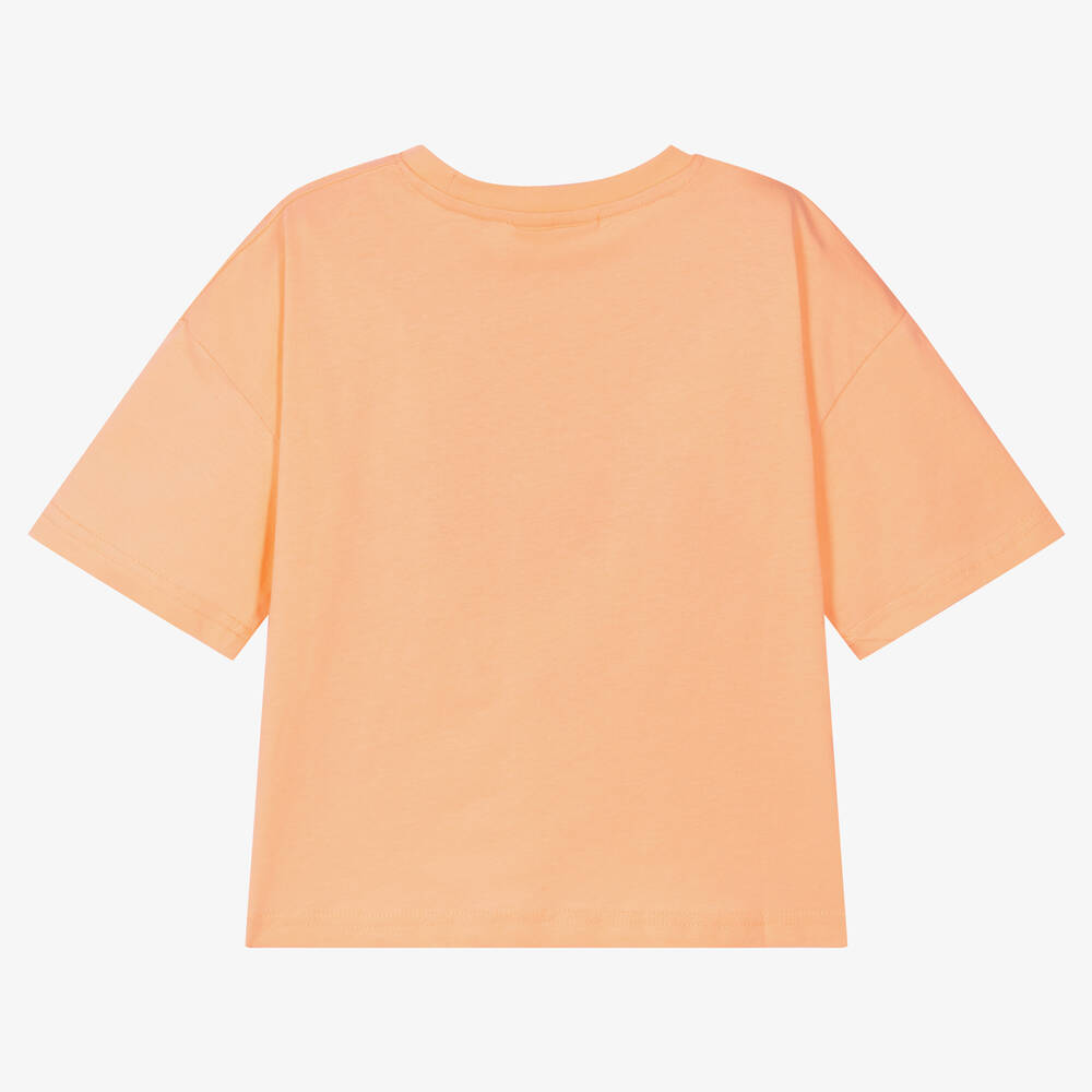 Juicy Couture - Teen Girls Orange Logo Cotton T-Shirt