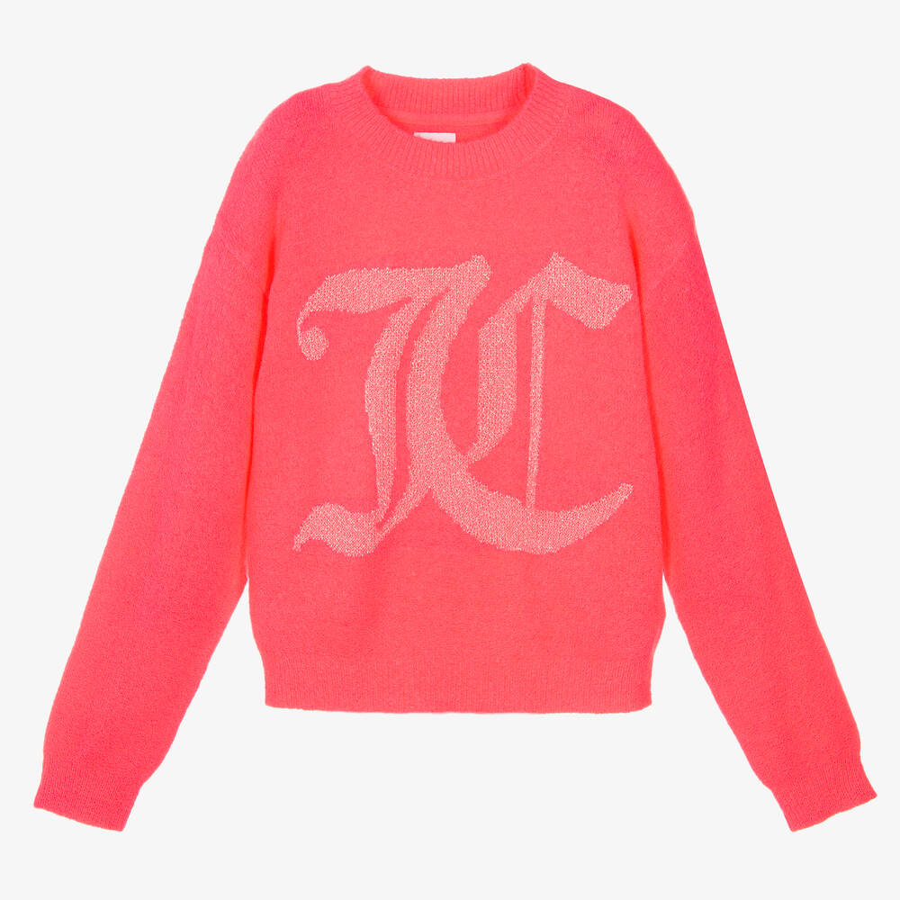 Pink logo sweater clearance