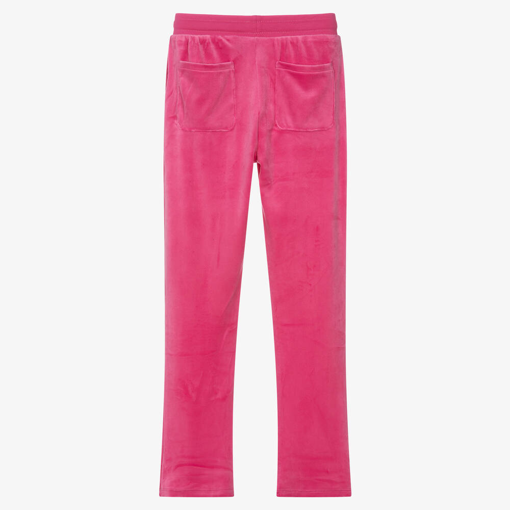 Pink flared joggers shop