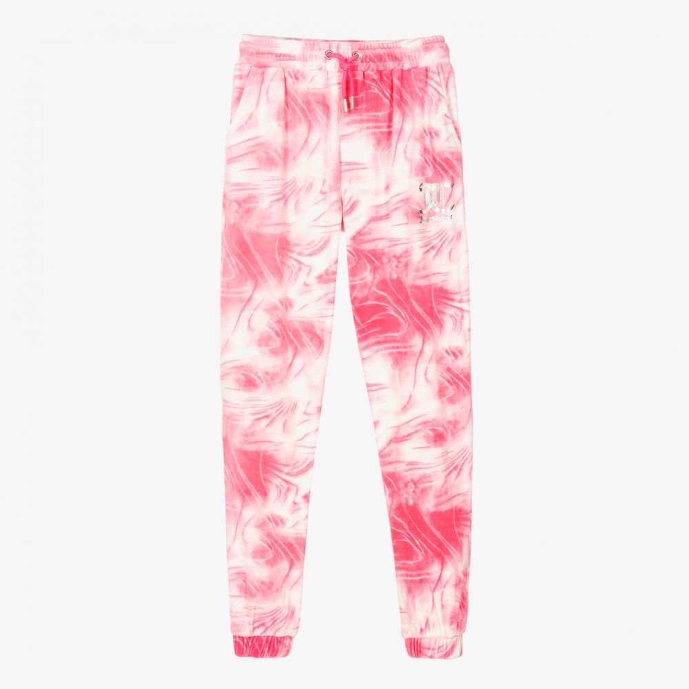 Juicy Couture - Teen Girls Pink Velour Joggers | Childrensalon