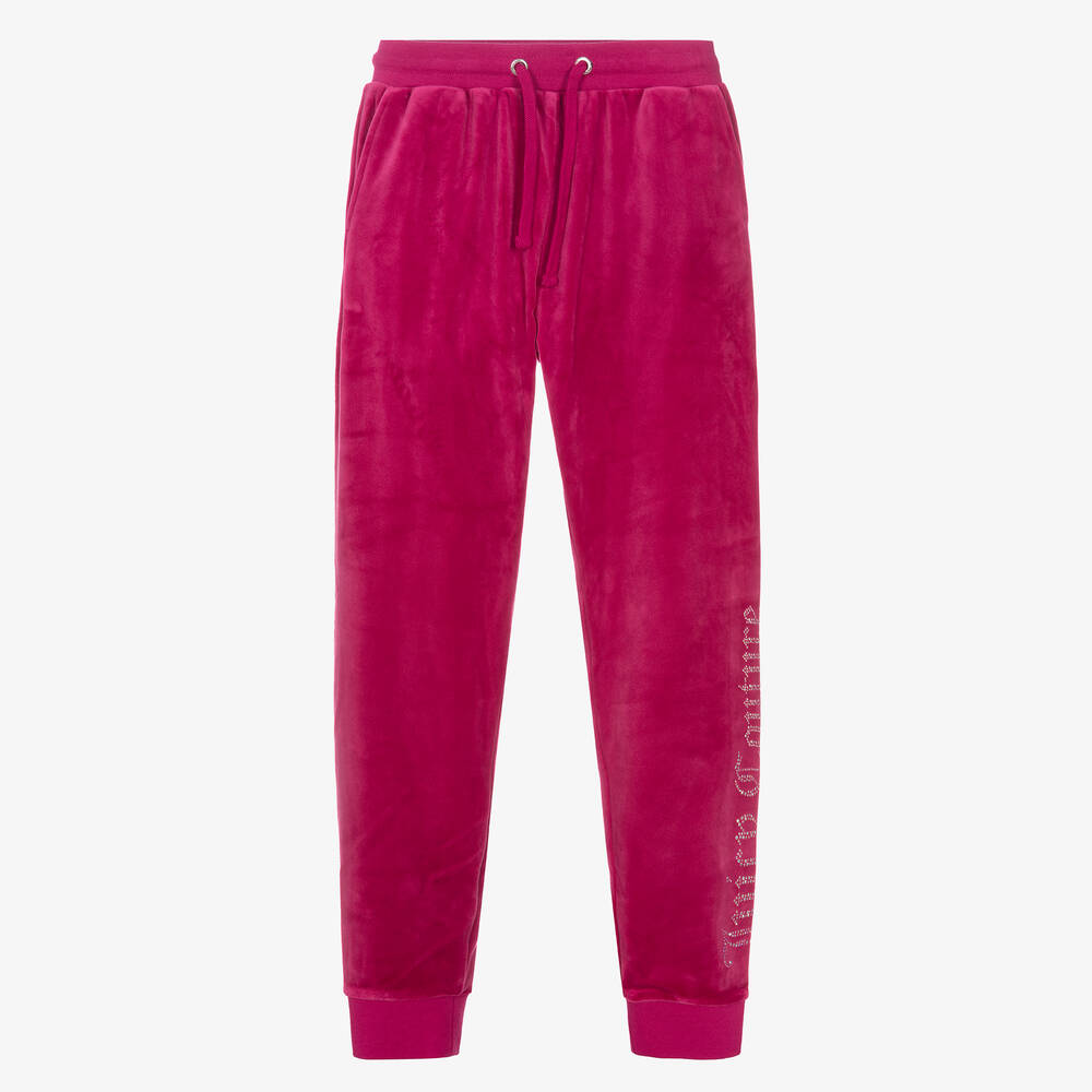 Juicy Couture - Розовые велюровые джоггеры для девочек-подростков | Childrensalon