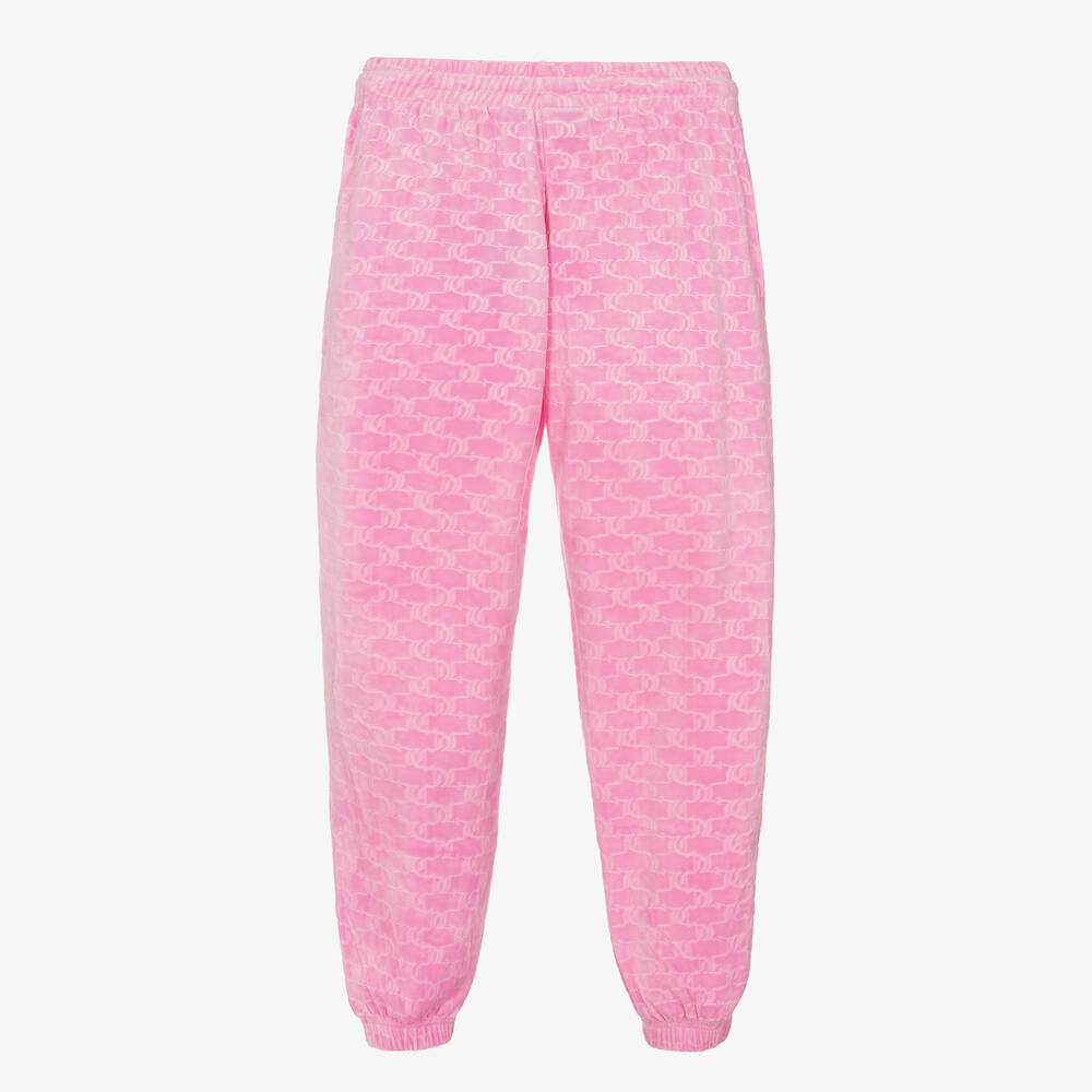 Juicy Couture-جوغرز تينز بناتي قطيفة لون زهري | Childrensalon Outlet