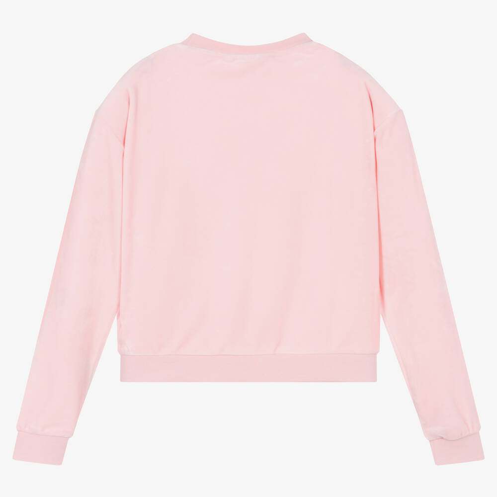 Girls velour hotsell sweatshirt